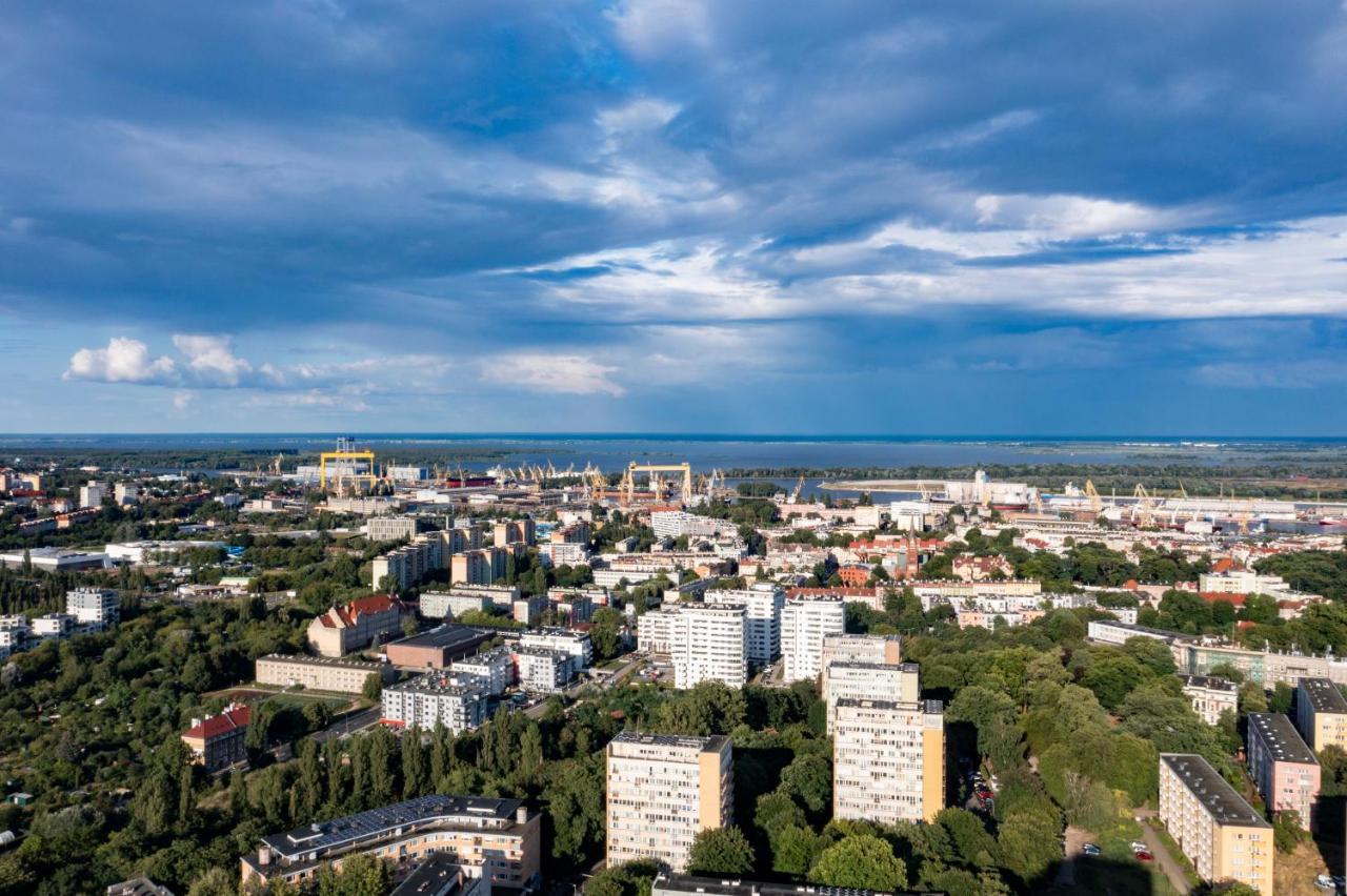 Kaleo Apartments - Hanza Tower Szczecin Exteriör bild