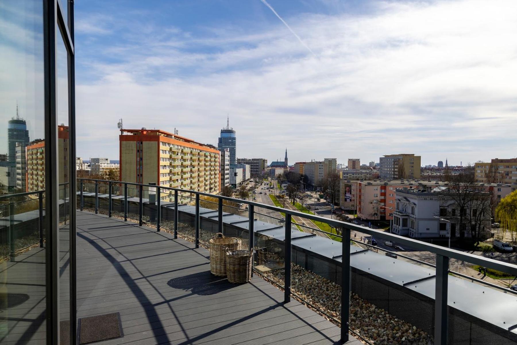 Kaleo Apartments - Hanza Tower Szczecin Exteriör bild